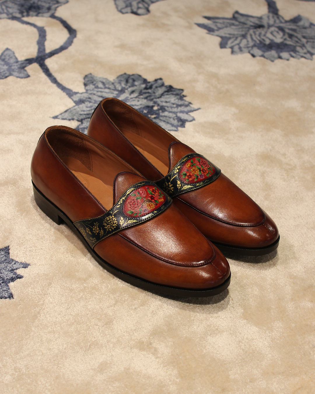 Azhar Hand Painted Belgian Loafer