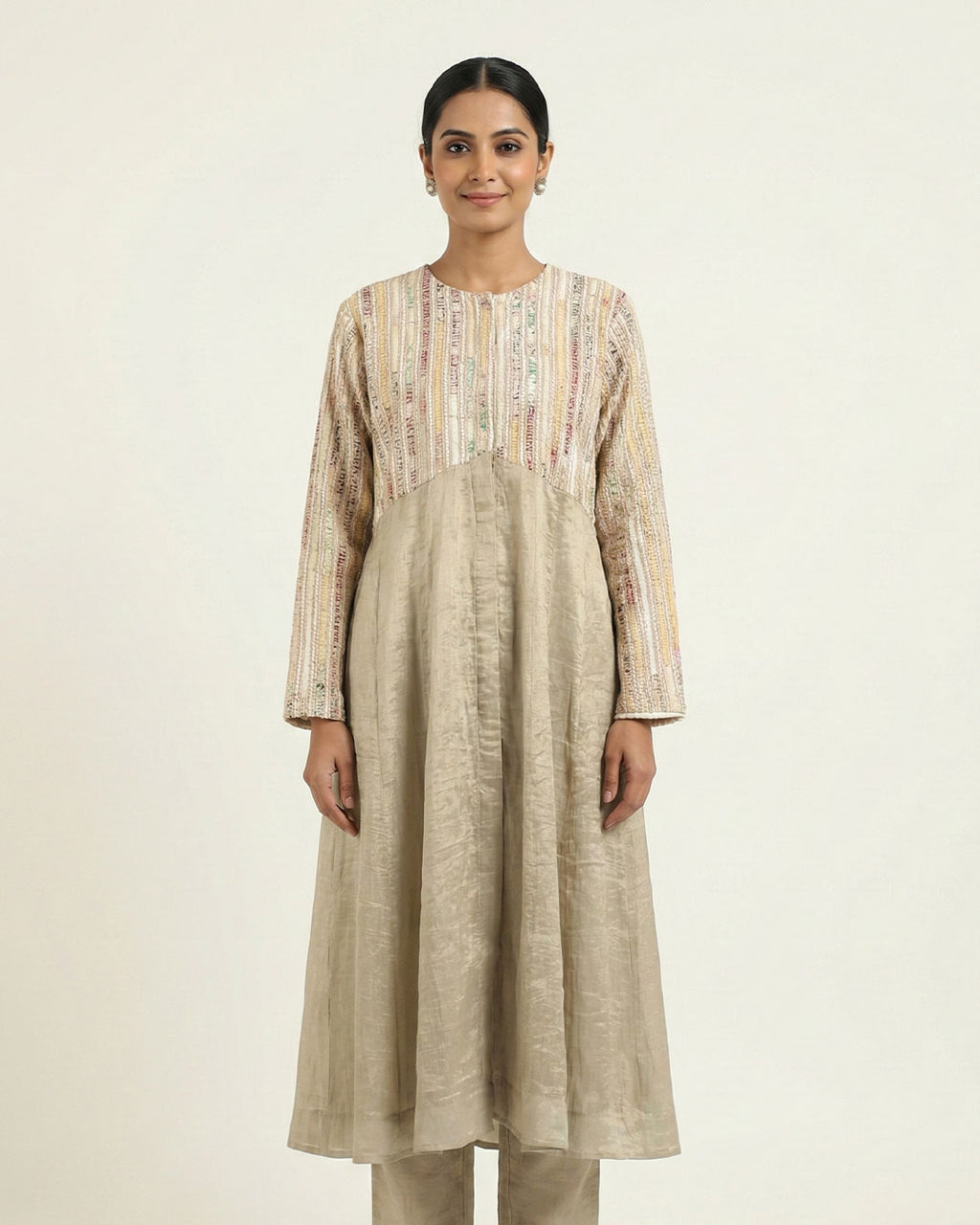 White Handwoven Kurta