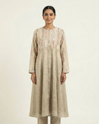 White Handwoven Kurta