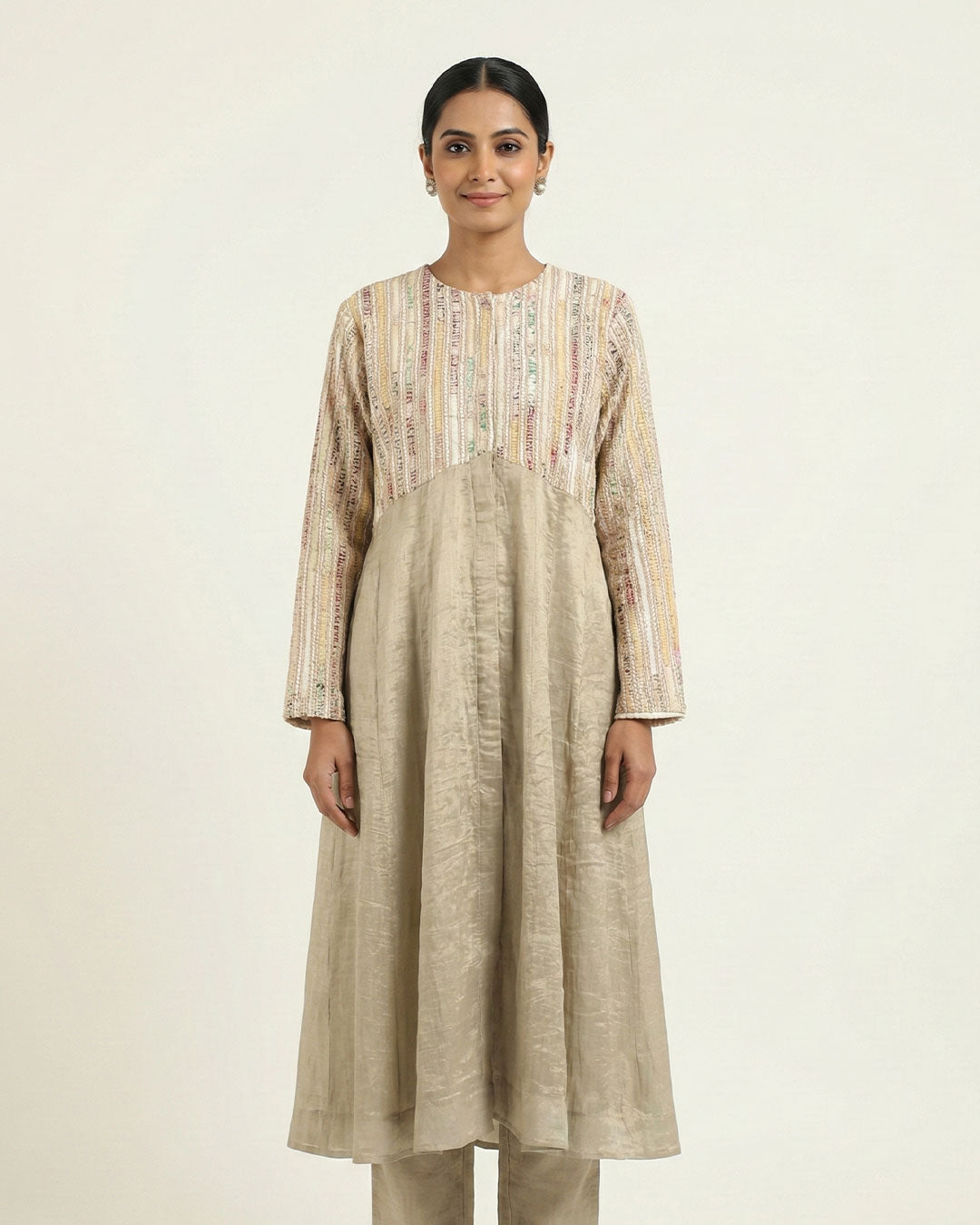 White Handwoven Kurta