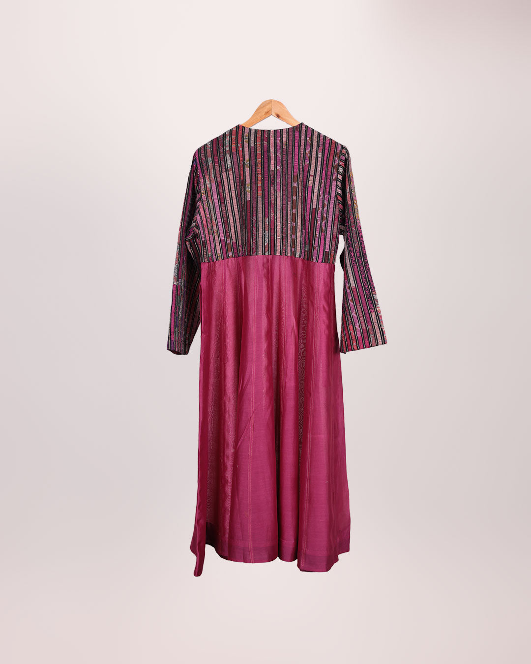 Pink Handwoven Kurta