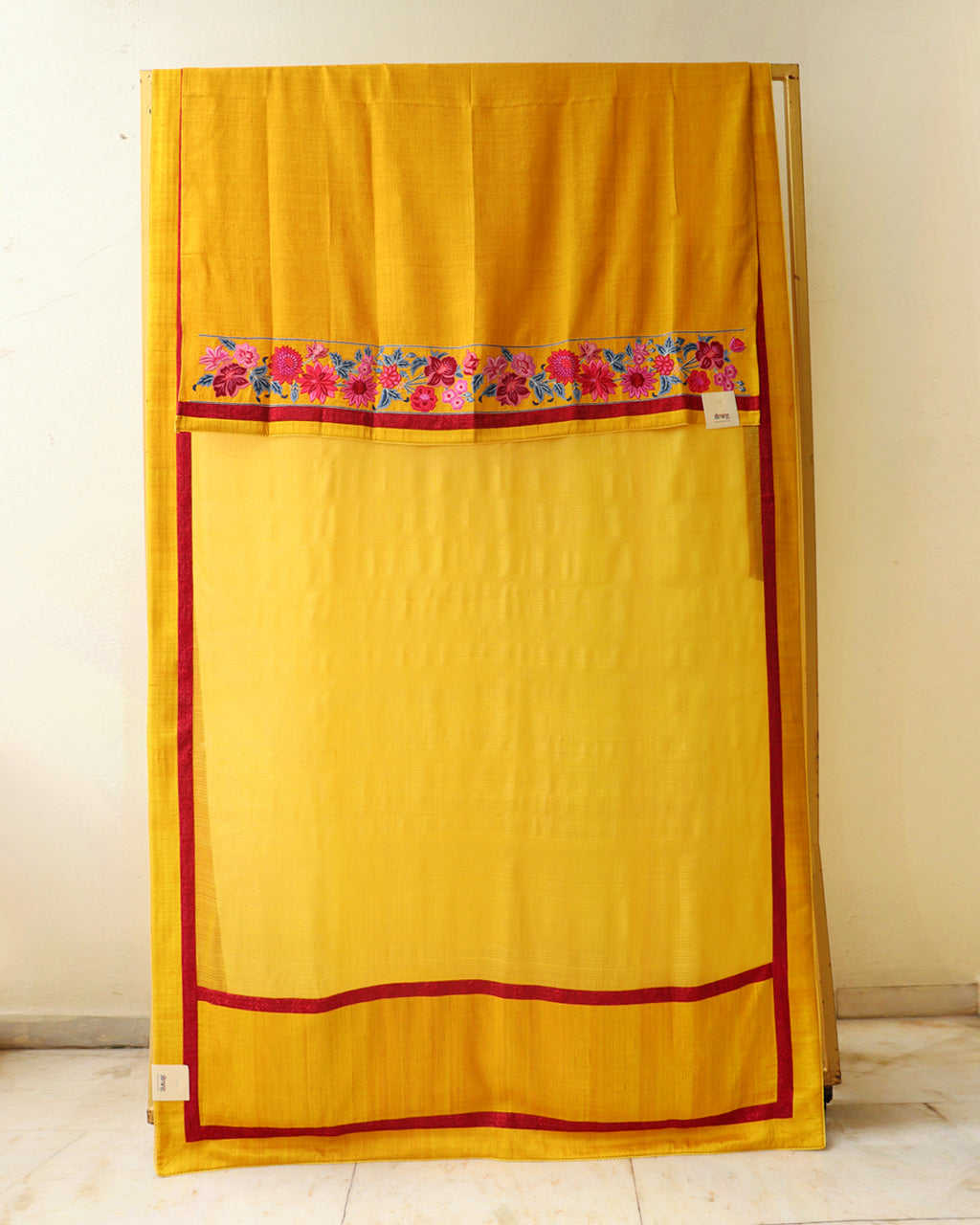 Yellow Kota Saree