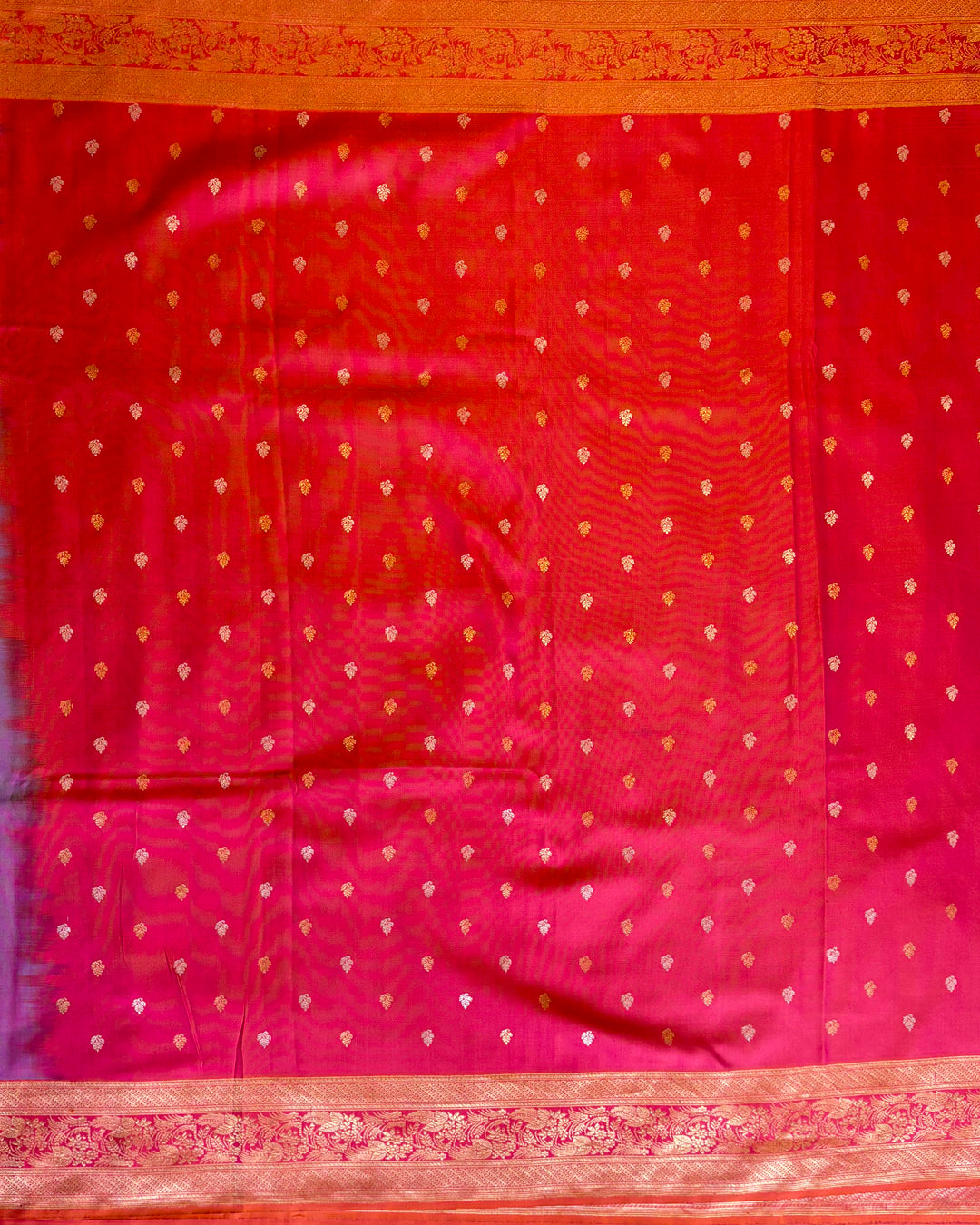 Blue Banaras Silk Saree