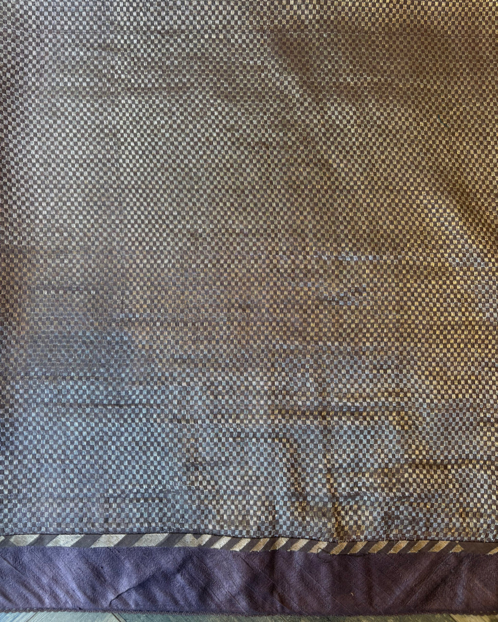 Brown Chanderi Lehenga