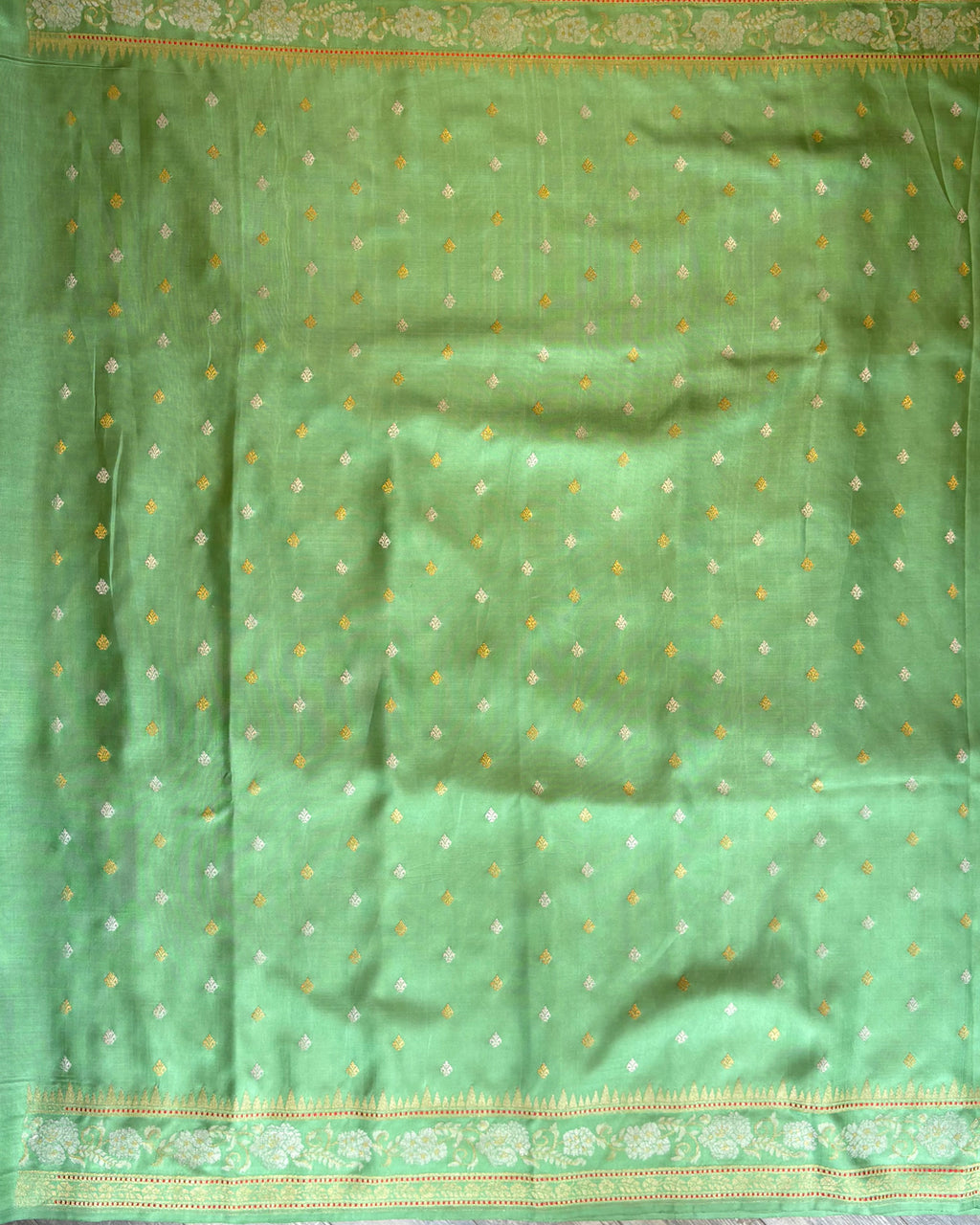 Blue Banaras Silk saree