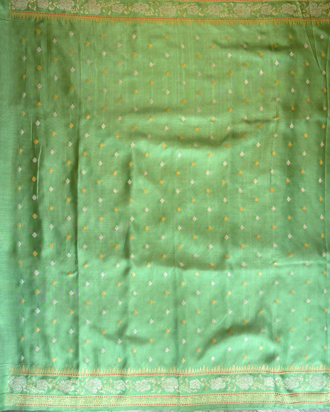 Blue Banaras Silk saree
