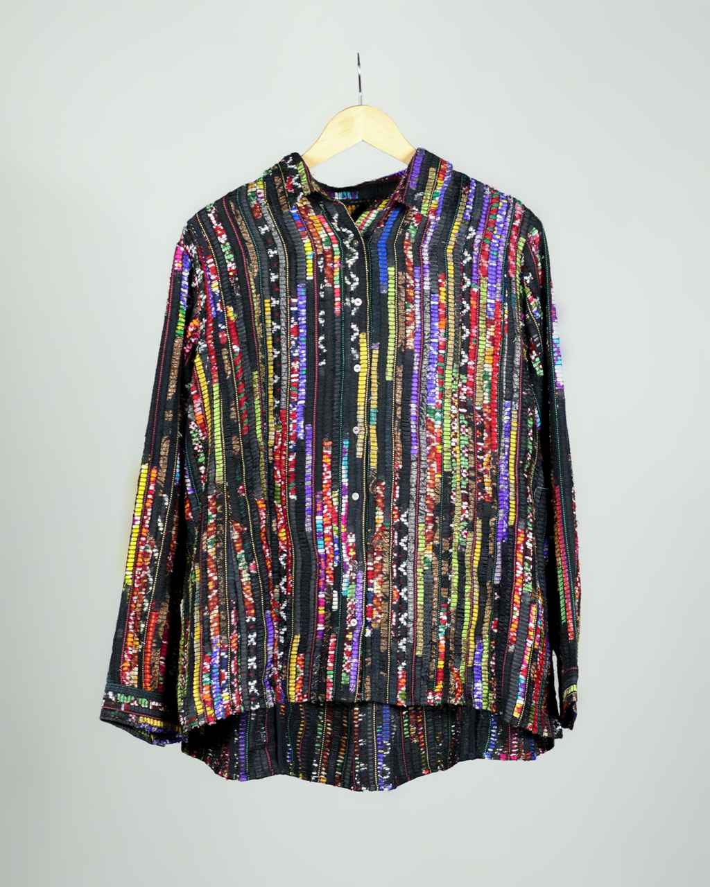 Black Handwoven Shirt