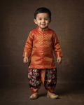 Handwoven Kanjeevaram Dhoti Set