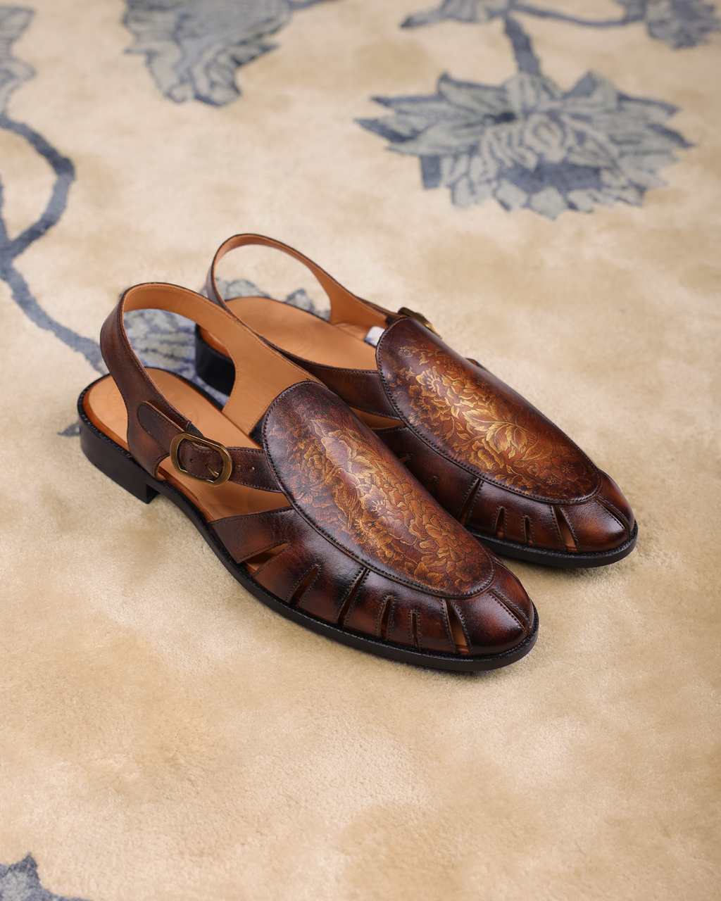 Handpainted Fisherman Sandal
