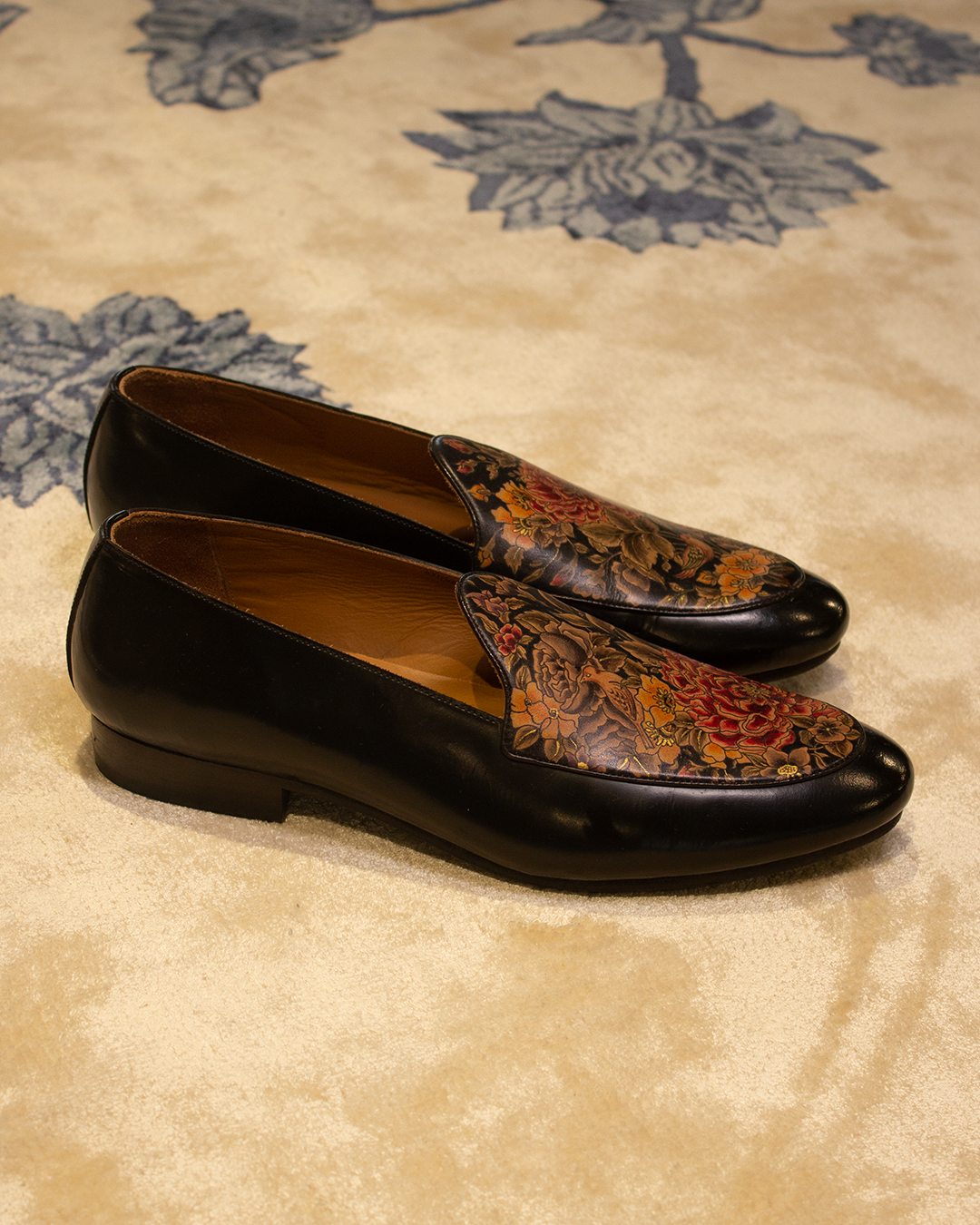 Wazir Hand Painted Belgian Loafers