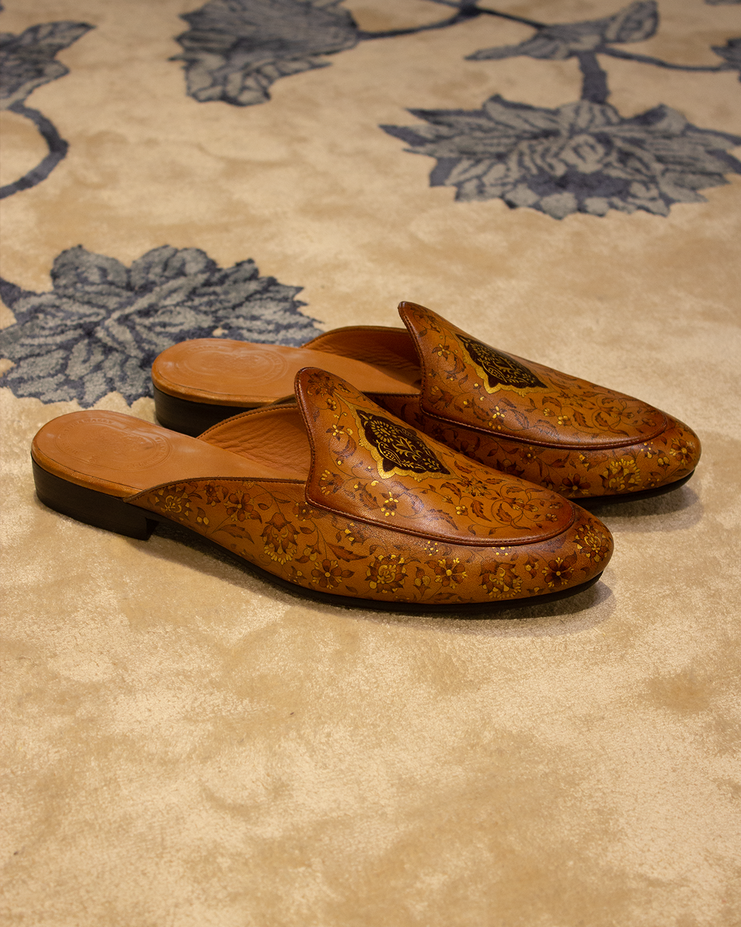 Mastan Mule Hand Painted Loafer
