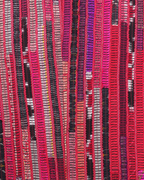 Gaurang Men × Paiwand Multi-Weave Bandhgala - Red