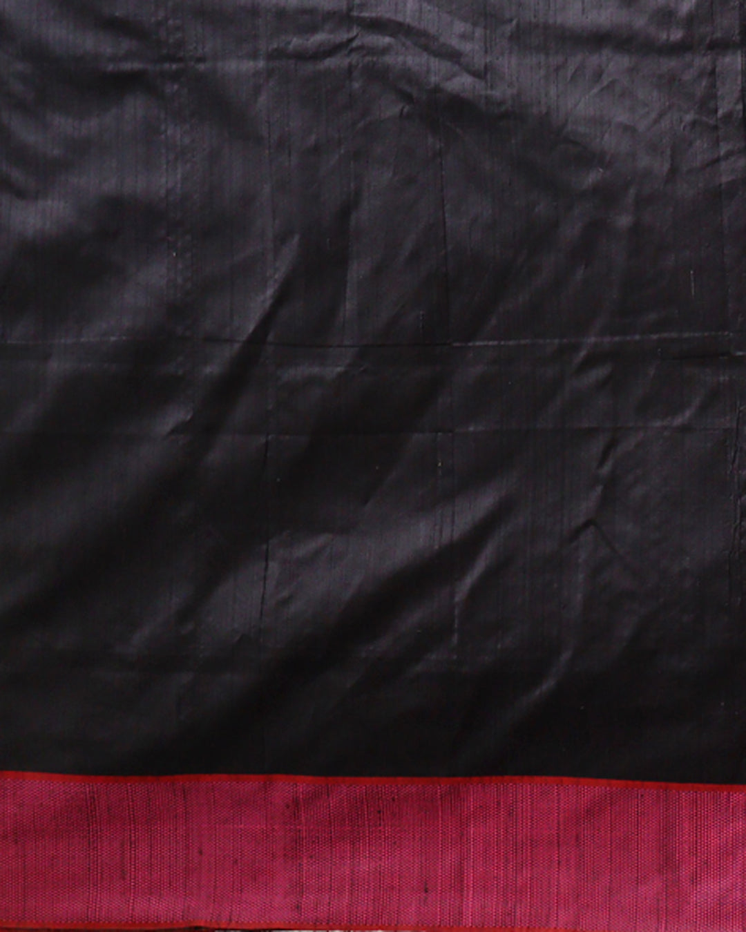 Black Maheshwari Silk Saree