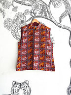 Red Handwoven Patan Patola Bandi