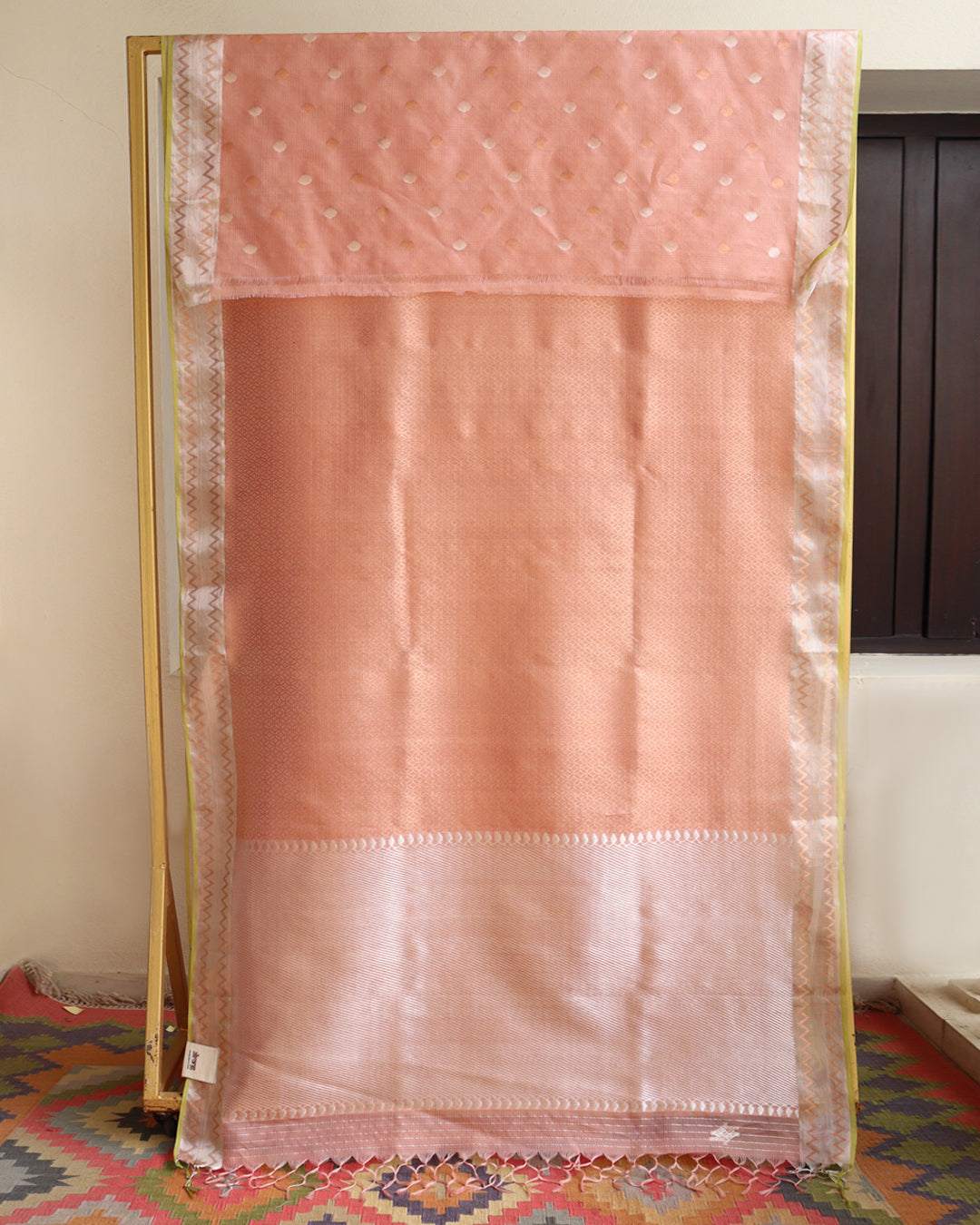 Pink Kota Silk Saree