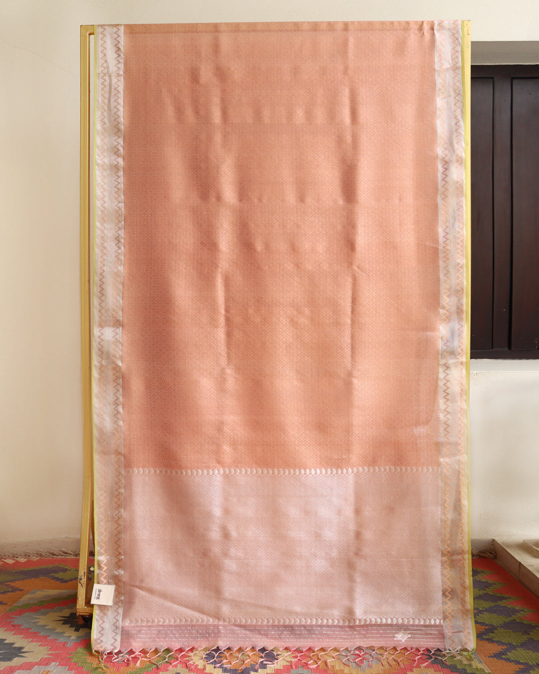 Pink Kota Silk Saree