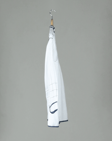 White Handwoven Cotton Shirt