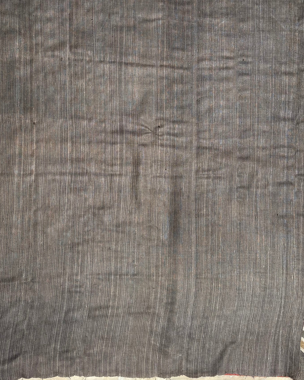 Beige Tussar Saree