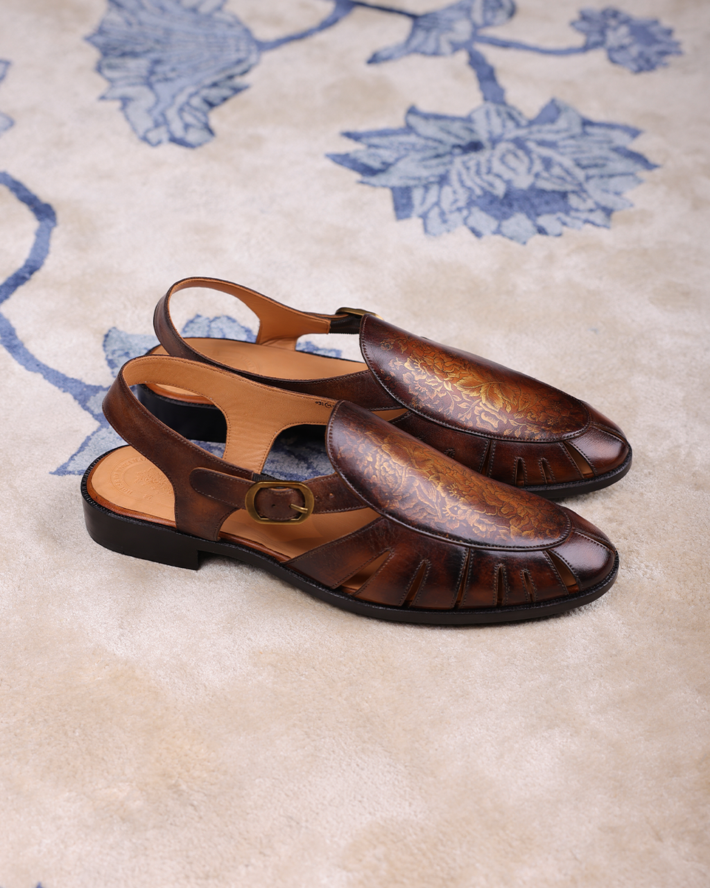 Handpainted Fisherman Sandal