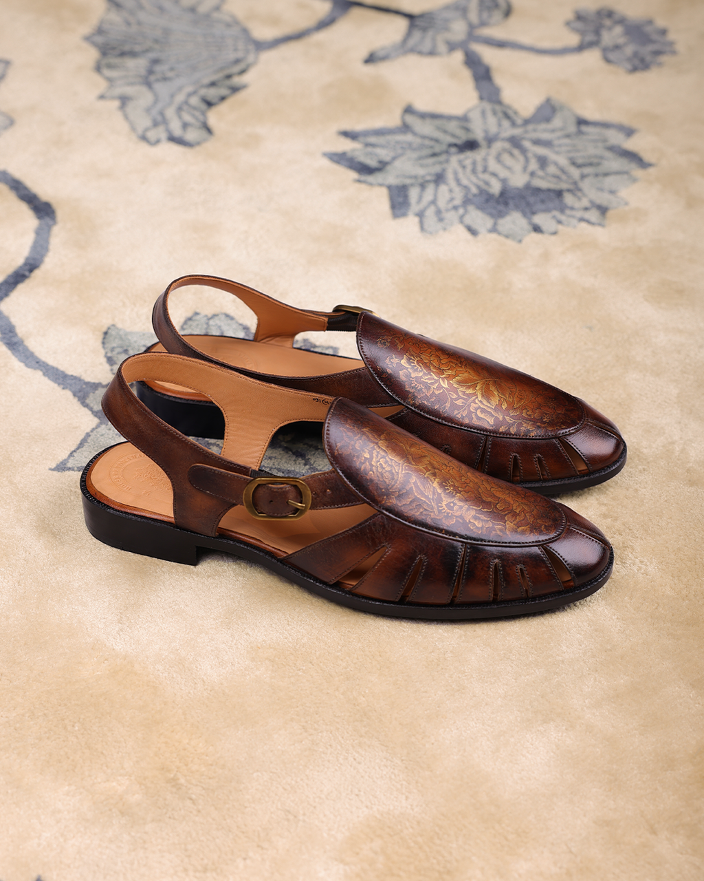Handpainted Fisherman Sandal