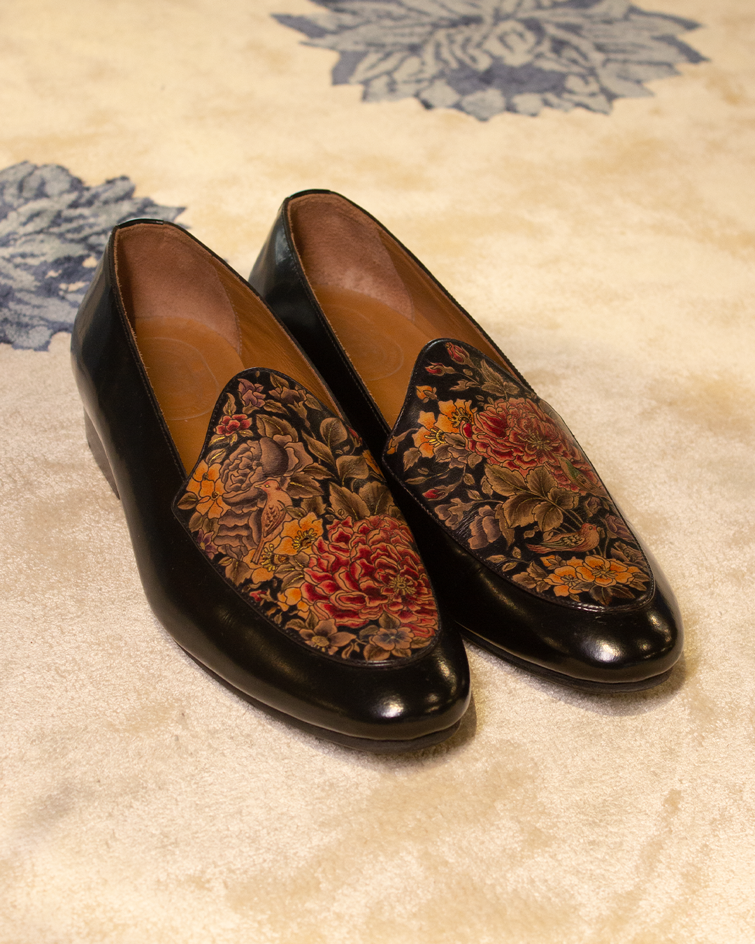 Wazir Hand Painted Belgian Loafers