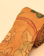 Handpainted Kalamkari Tie