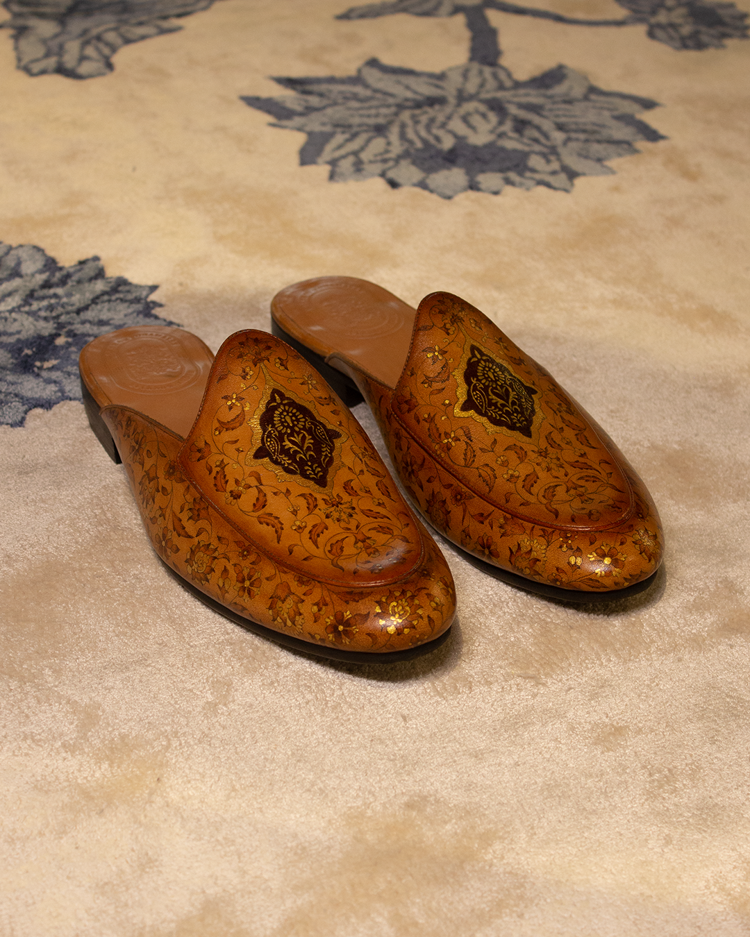 Mastan Mule Hand Painted Loafer