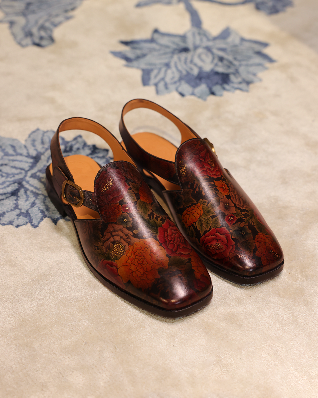 Gulmarg Handpainted Sandal