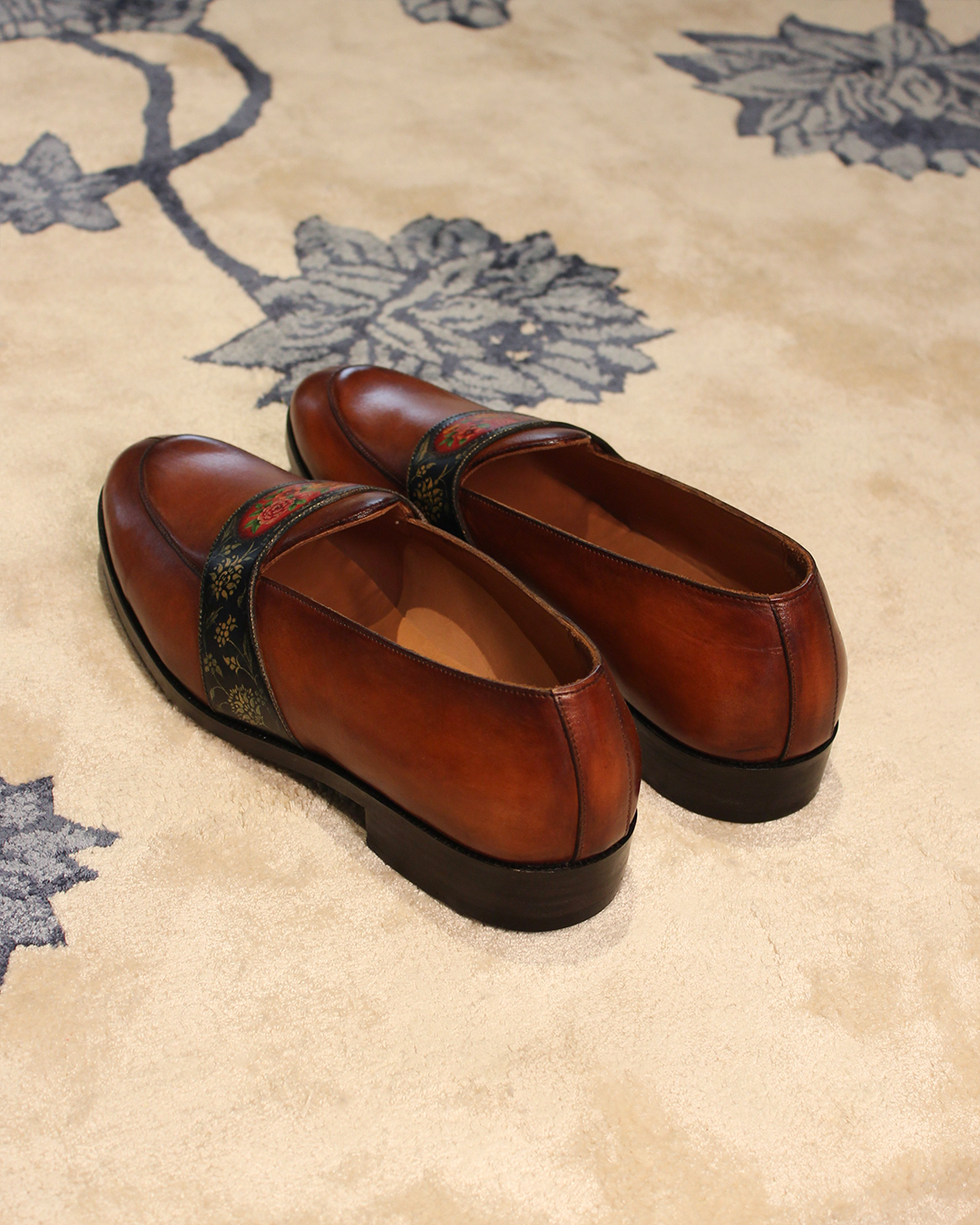 Azhar Hand Painted Belgian Loafer