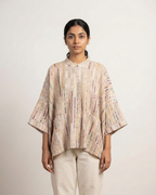 White Handwoven Kaftan