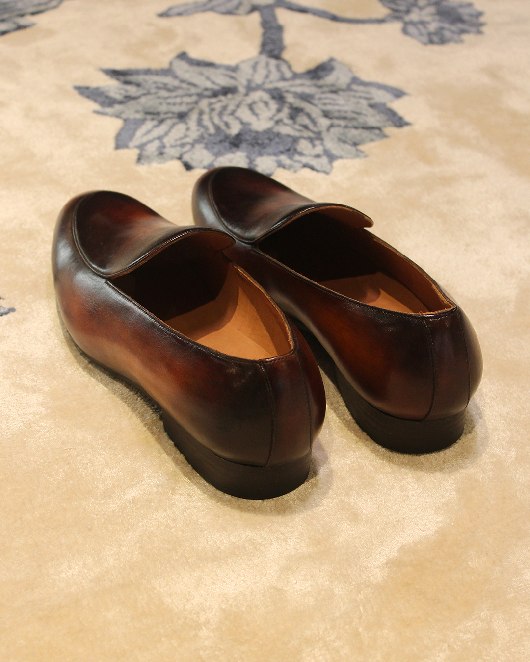 Patinated Belgian Loafer