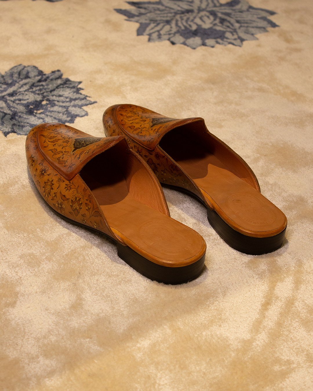 Mastan Mule Hand Painted Loafer