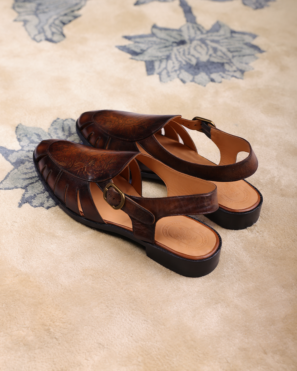 Handpainted Fisherman Sandal