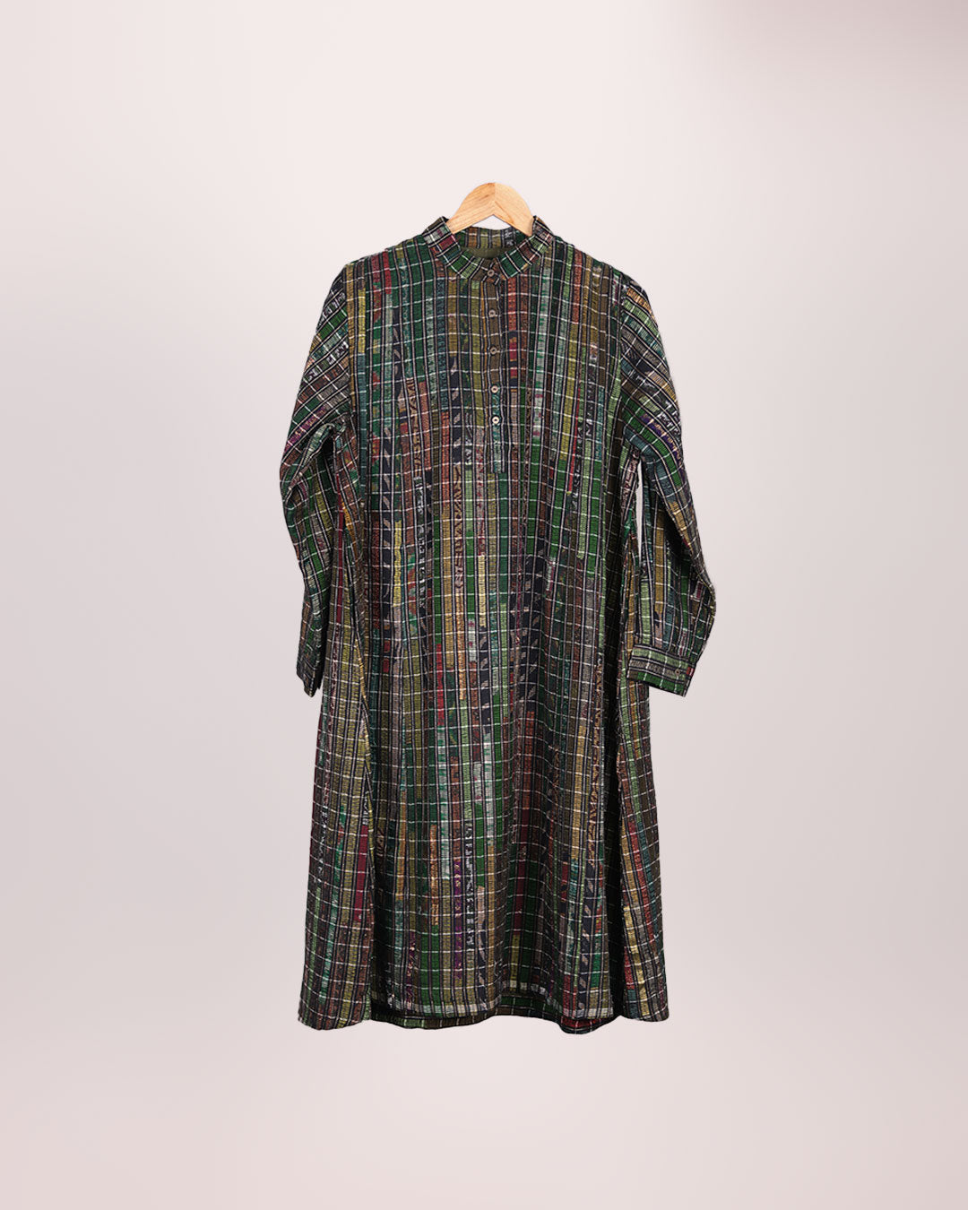 Green Handwoven Tunic