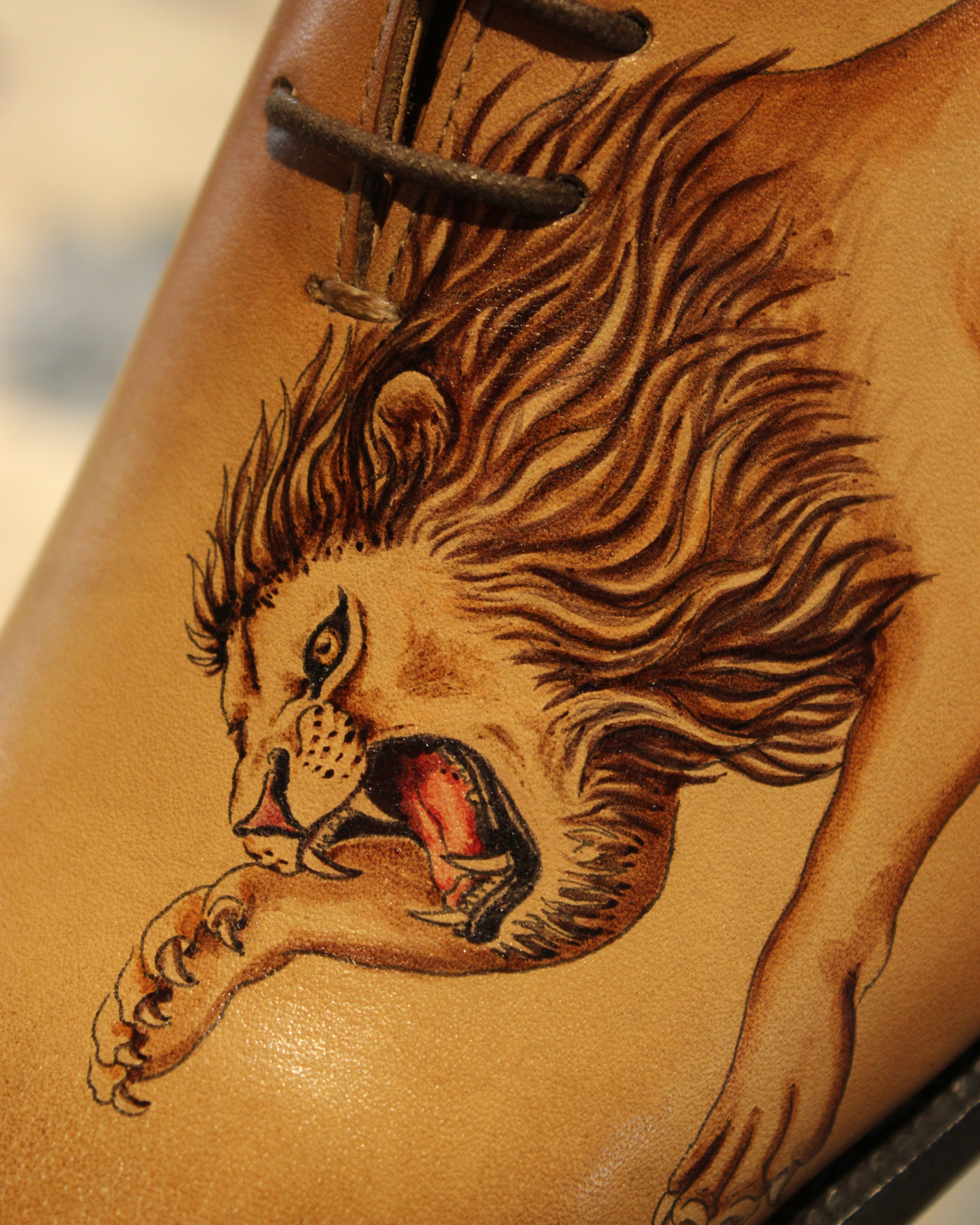 Leo Hand Painted Oxford