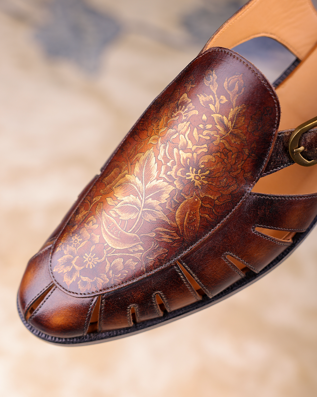 Handpainted Fisherman Sandal