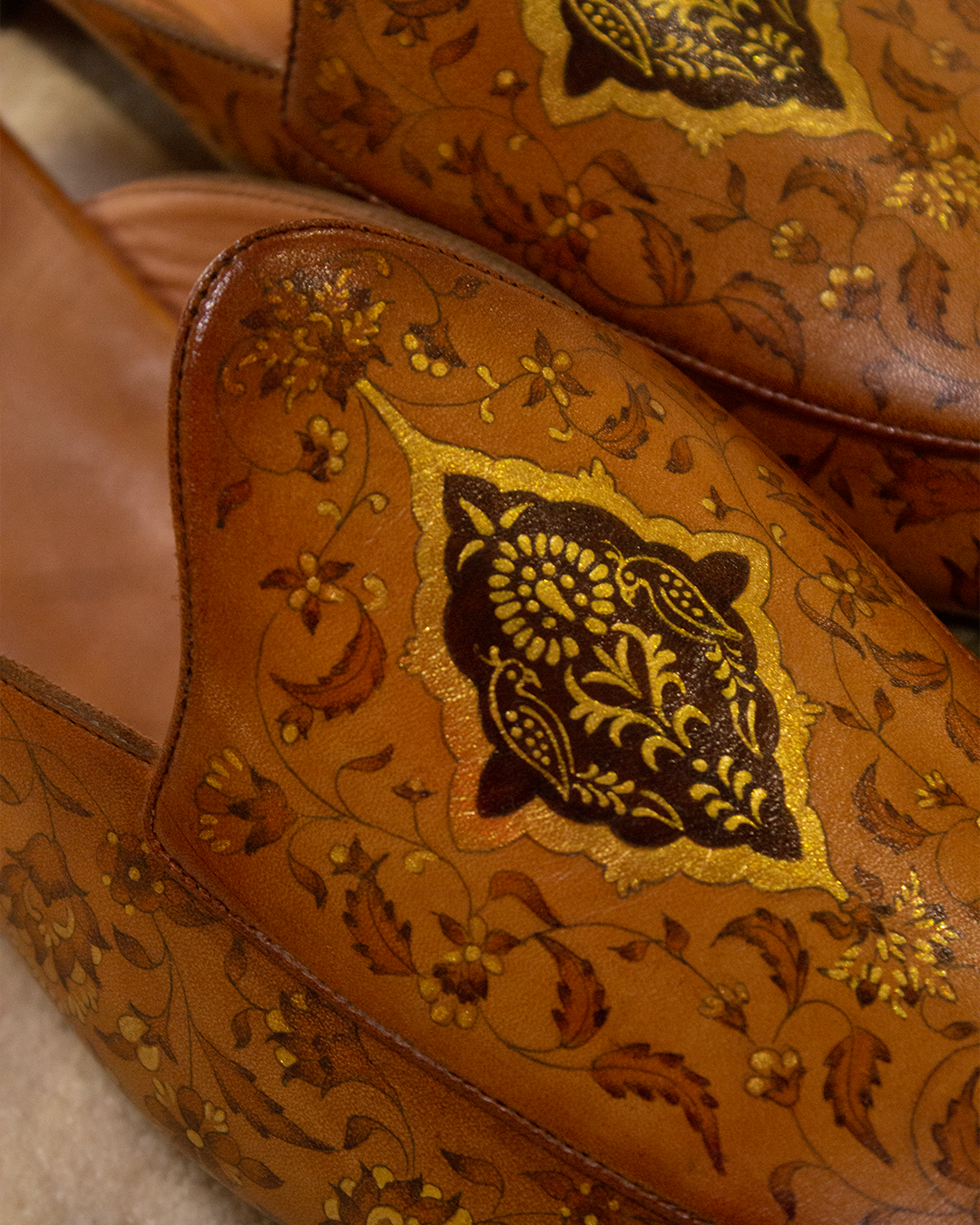 Mastan Mule Hand Painted Loafer