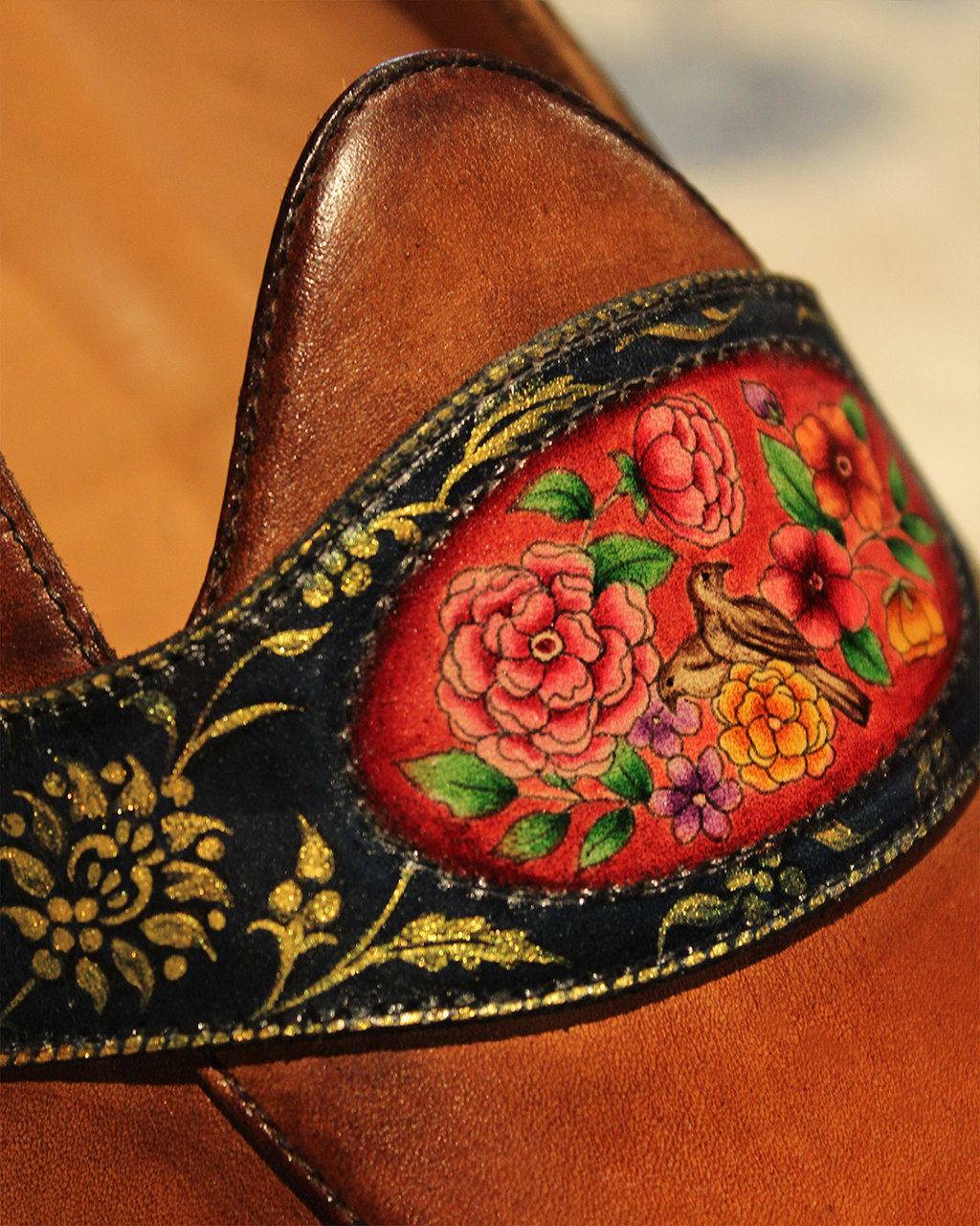 Azhar Hand Painted Belgian Loafer