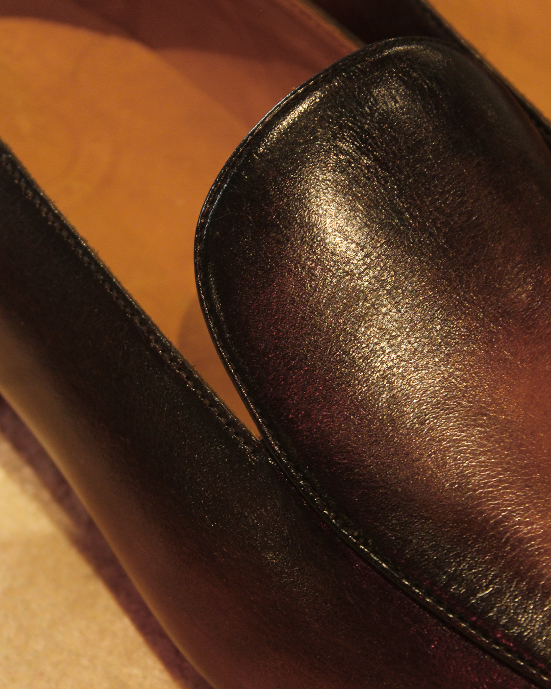Patinated Belgian Loafer