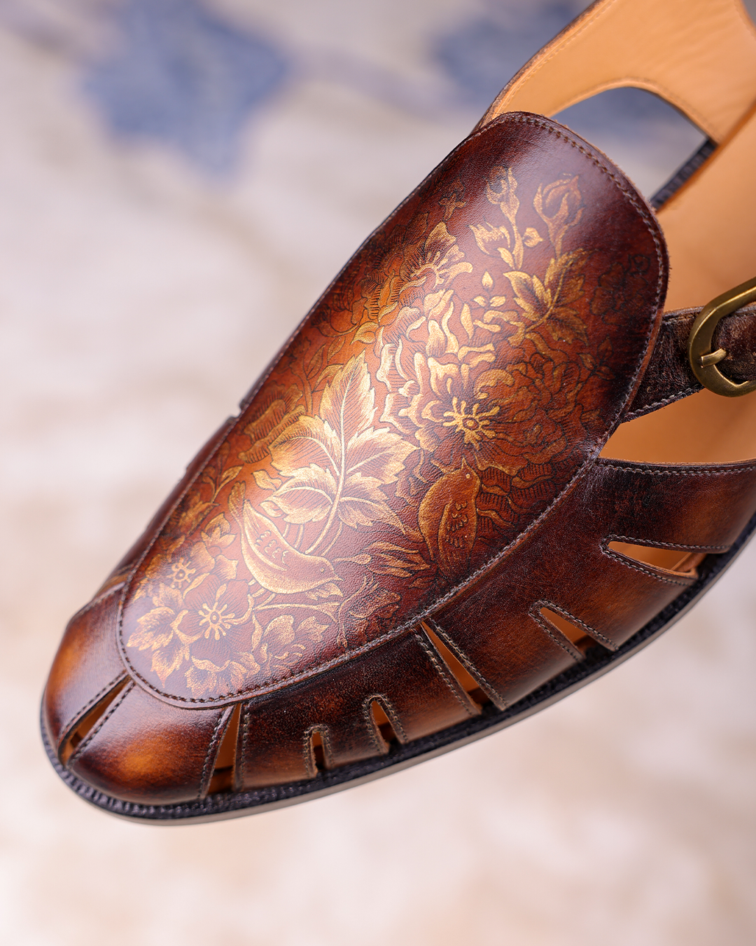 Handpainted Fisherman Sandal