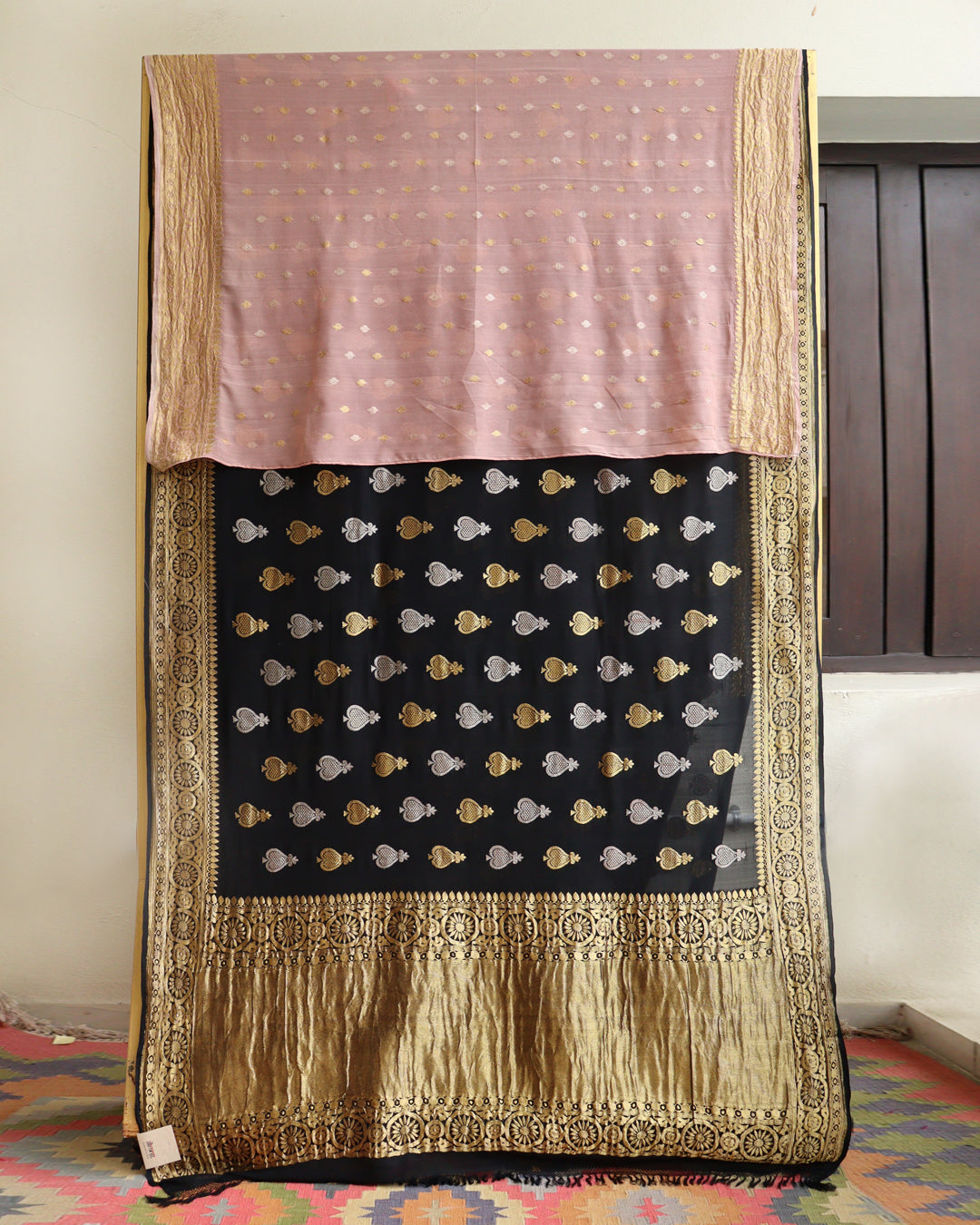 Black Kanjeevaram Saree