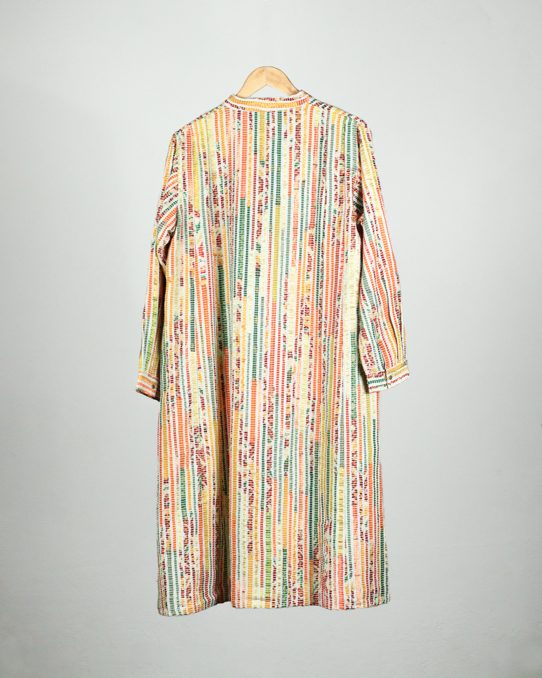 White Handwoven Kurta Set