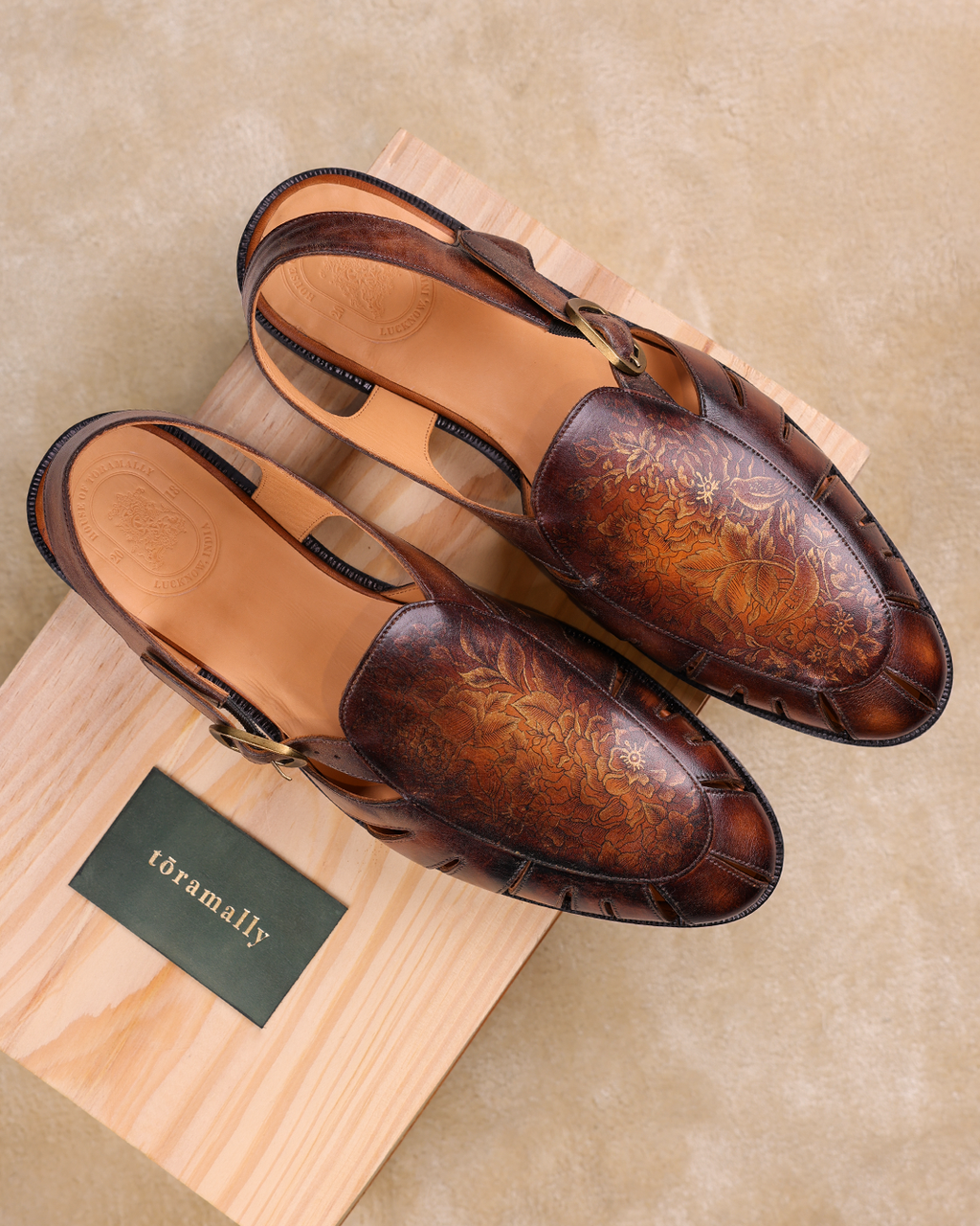 Handpainted Fisherman Sandal