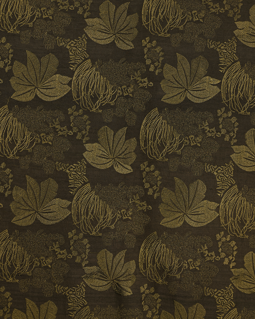 Green Handwoven Tussar Silk Embroidered Sherwani