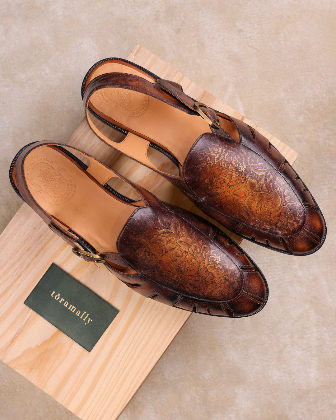 Handpainted Fisherman Sandal