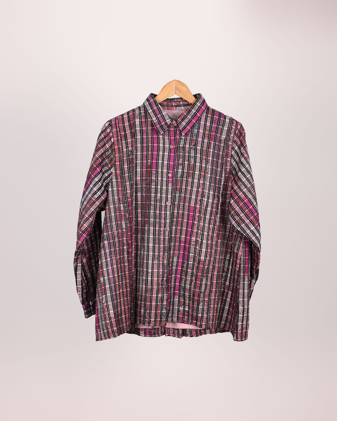 Pink Handwoven Shirt
