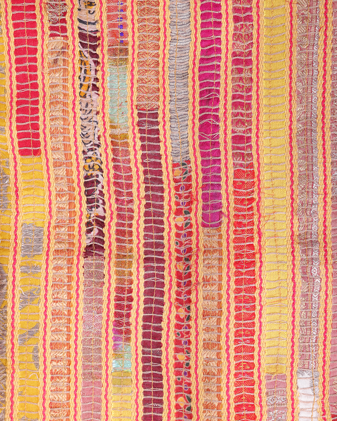 Gaurang Men × Paiwand Multi-Weave Bandhgala - Yellow