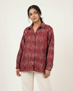 Red Handwoven Shirt