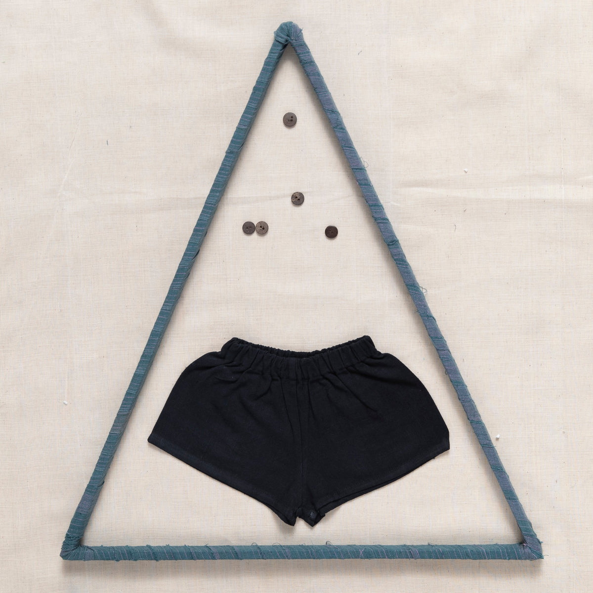 Plain Shorts With Elastic