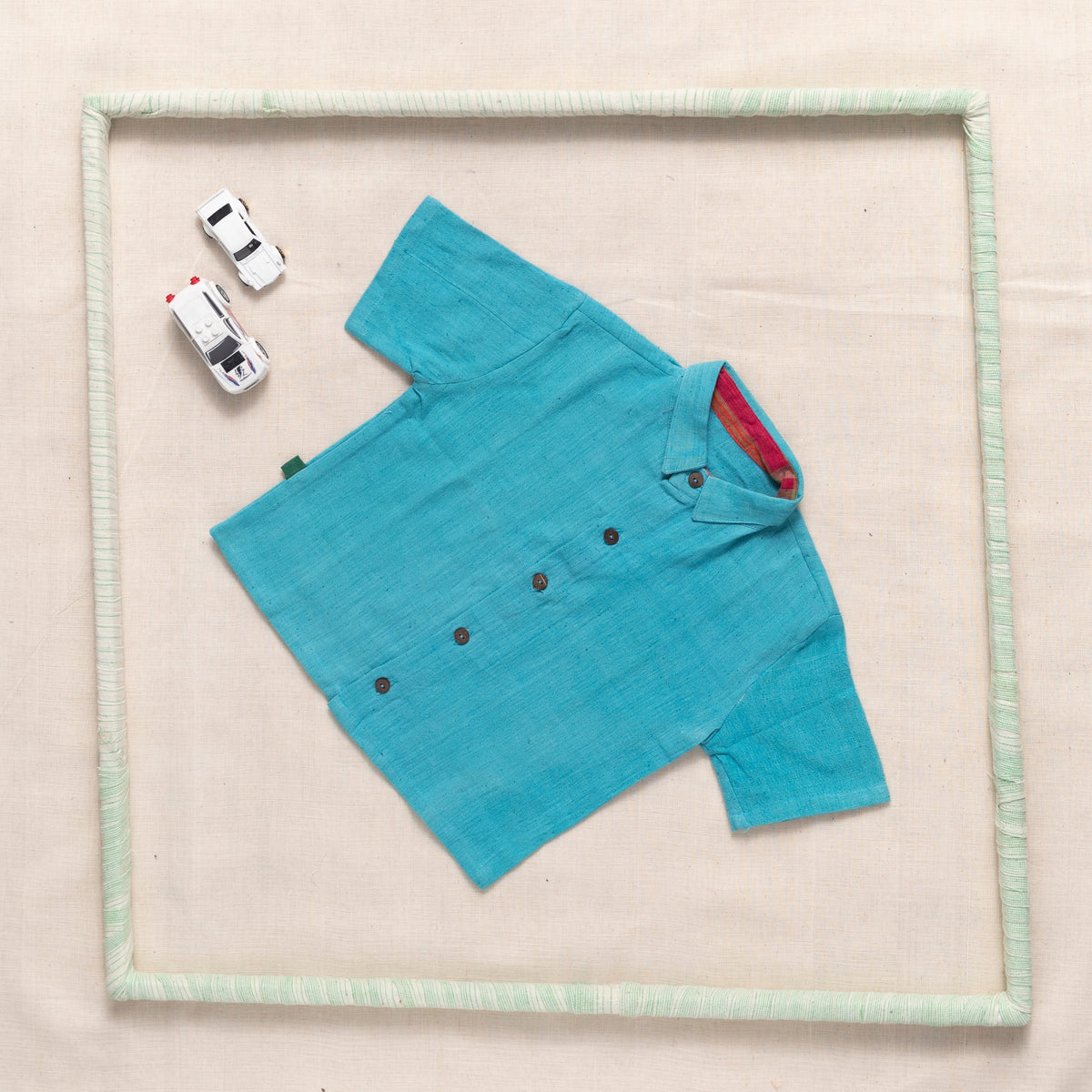 Half Sleeve Shirt With Collar